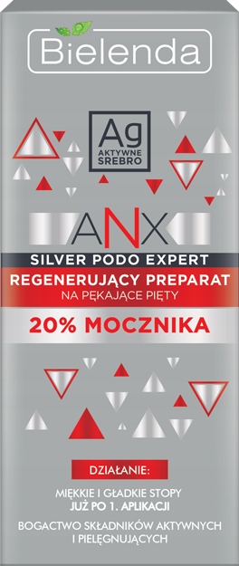 BIELENDA ANX Silver Podo Expert na pękające pięty