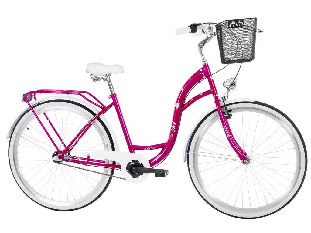 ROWER MIEJSKI 26 CALI DAMSKI POLSKI SHIMANO 3biegi 6860764939