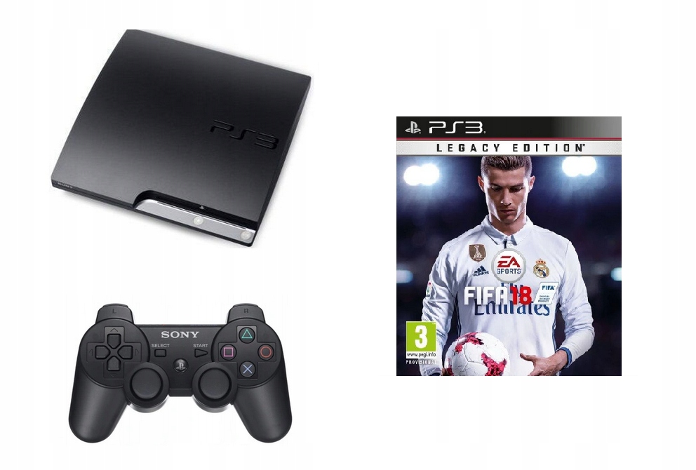 PlayStation3 Slim PS3 Slim 320GB + FIFA 18