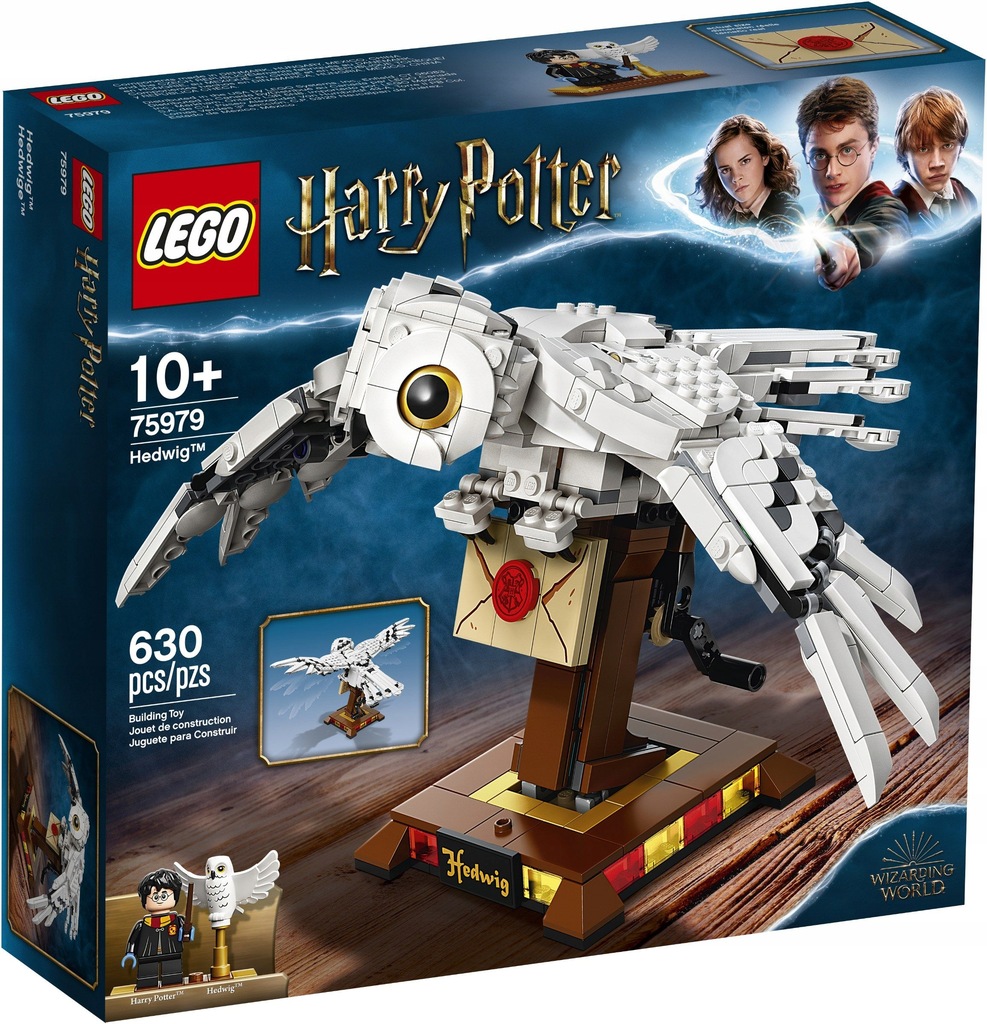 LEGO KLOCKI Sowa Hedwiga Harry Potter 75979