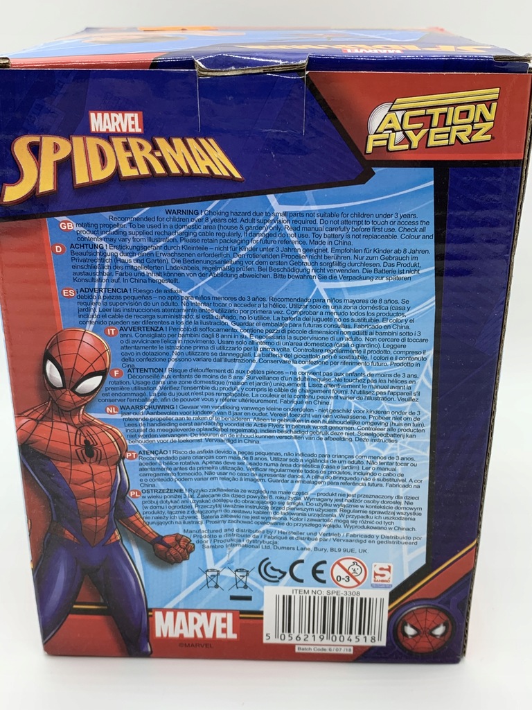 spiderman action flyerz