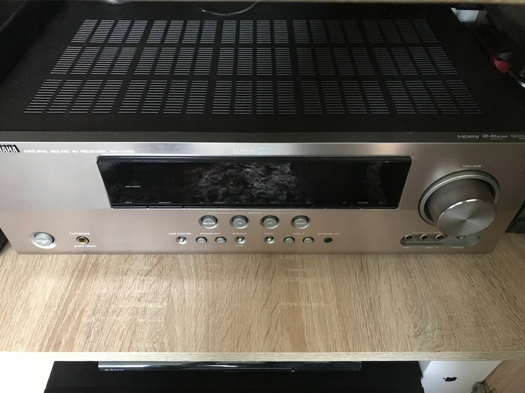 Amplituner Yamaha RX-V465 pilot mikrofon