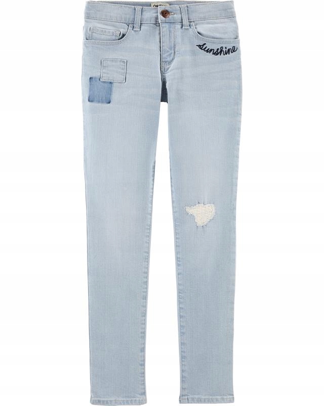 Oshkosh Jeansy skinny z łatami 12 150