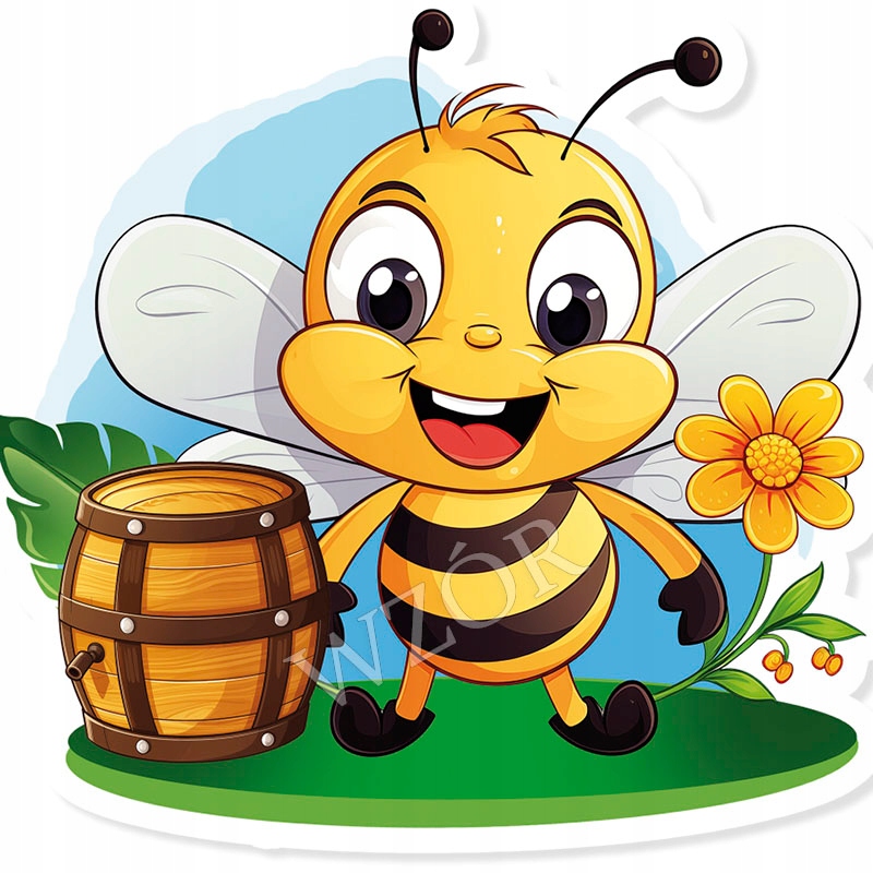 Dekoracje Szkolne Wiosna - Dekoracje Przedszkole Dwustronne 3D Pszczółka