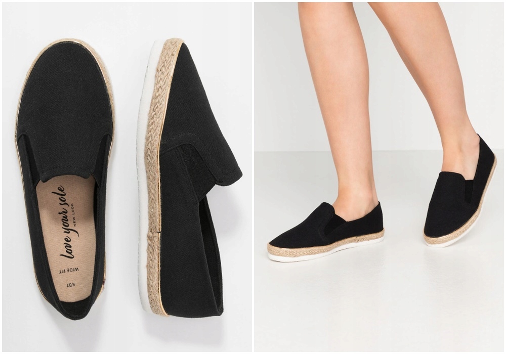 NEW LOOK WIDE FIT ESPADRYLE 41