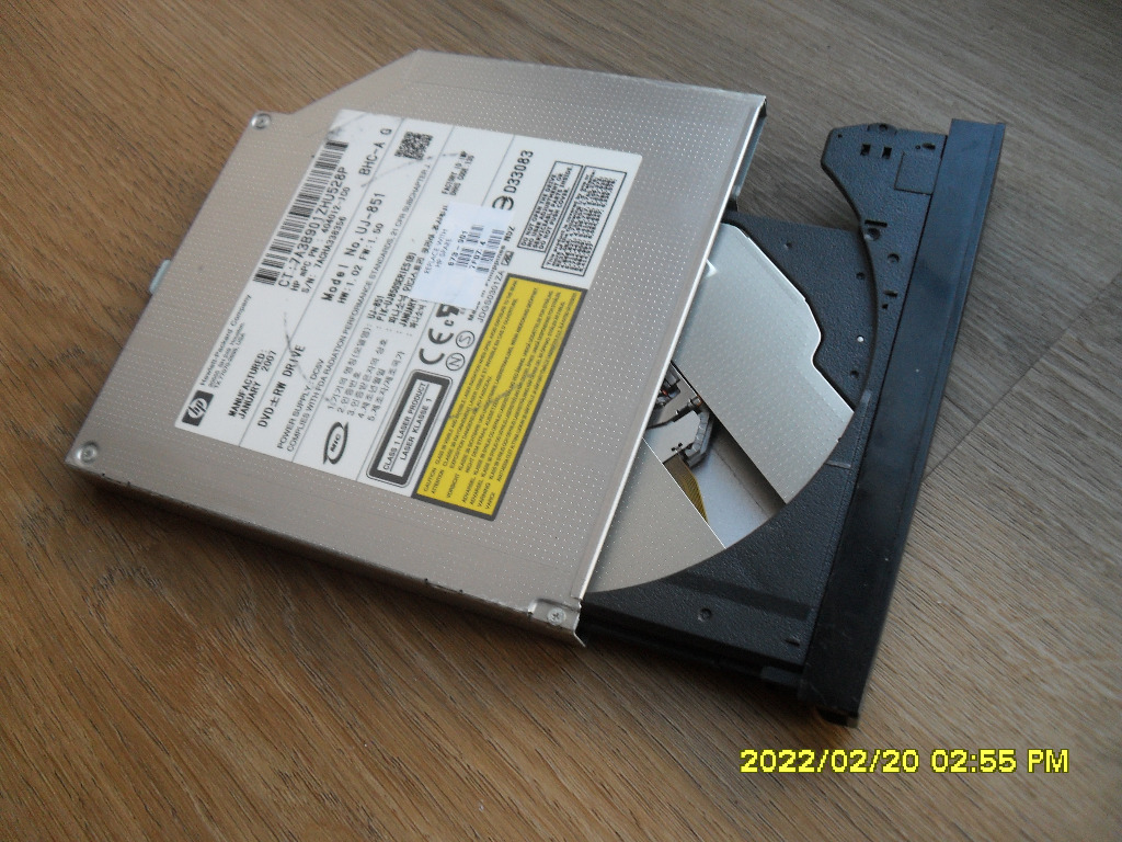 HP DV9000 nagrywarka CD/DVD/RW 432973-001 UJ-851