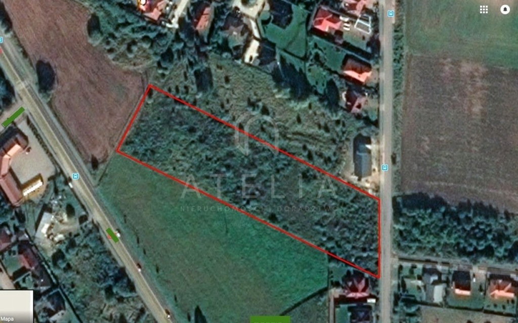 Działka, Dołuje, 1001 m²