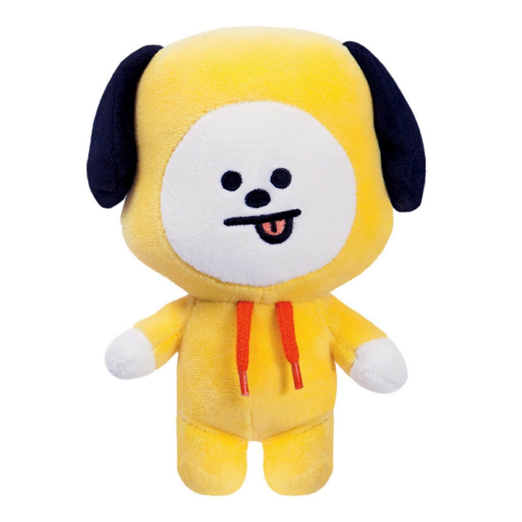 Żółta maskotka piesek BT21 Chimmy 18 cm