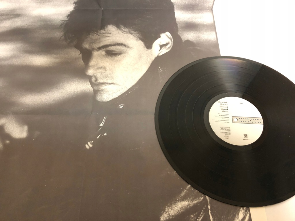 Купить Bryan Adams Into The Fire ---LP EX- D1736 +ПОСТЕР: отзывы, фото, характеристики в интерне-магазине Aredi.ru