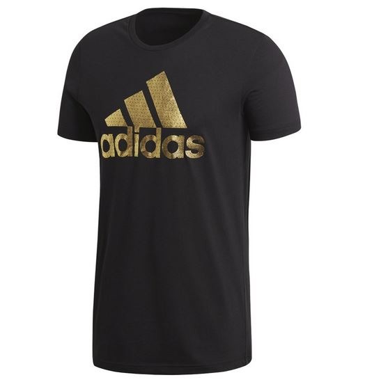 Koszulka ADIDAS BOS FOIL czarny t-shirt męski r M