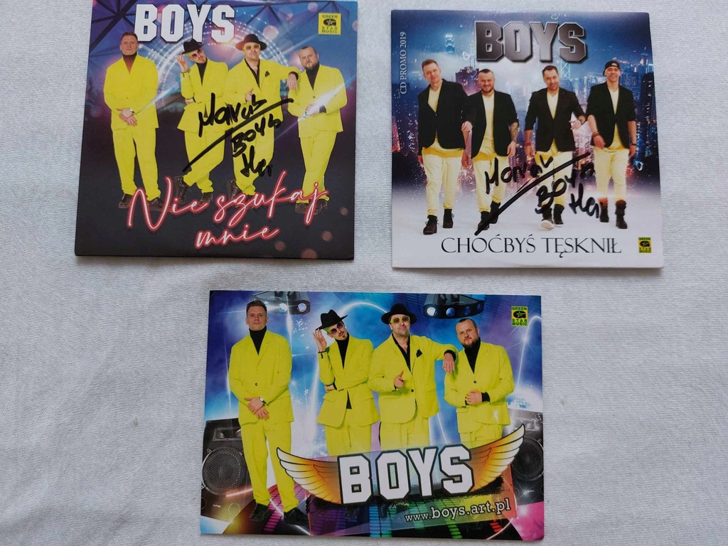 CD Boys z autografami Marcina Millera