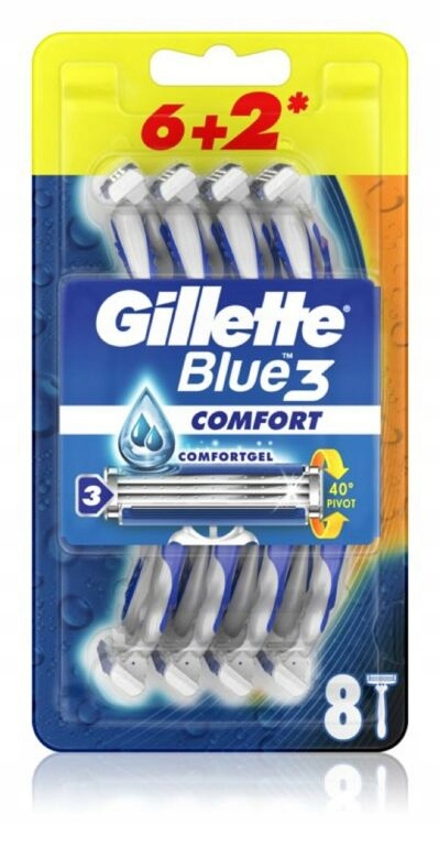 GILLETTE BLUE COMFORT 8 SZT