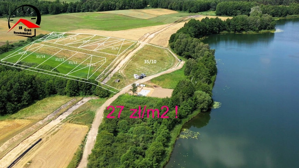 Działka, Trzemeszno (gm.), 8680 m²