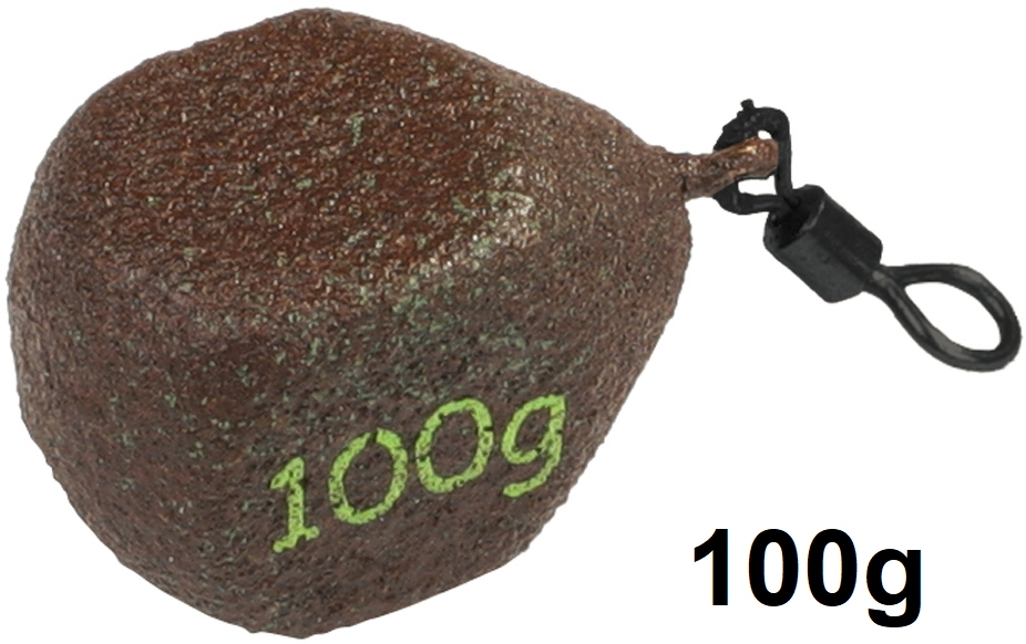 Mikado Ciężarek karpiowy kostka z krętlikiem 100g