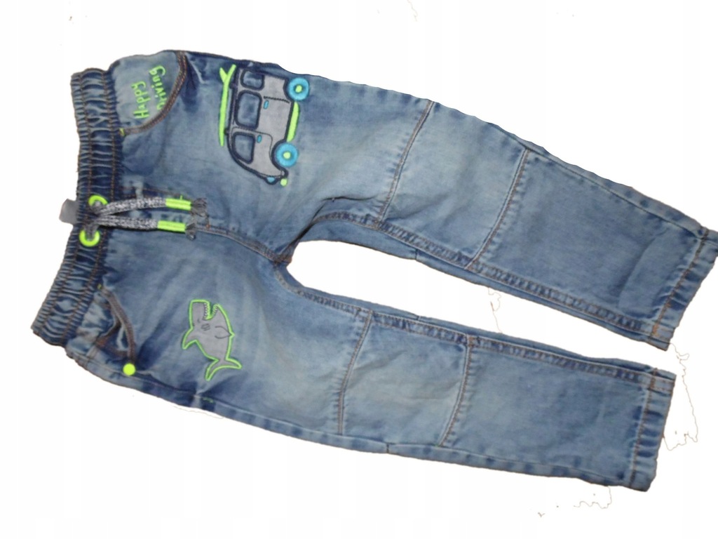 george spodnie jeans 86-92 stan bdb
