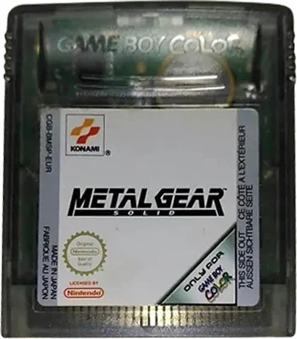 Metal Gear Solid - GB COLOR - SAM CART