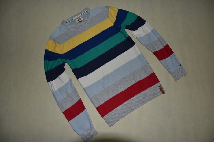 TOMMY HILFIGER - MARKOWY SWETER - M