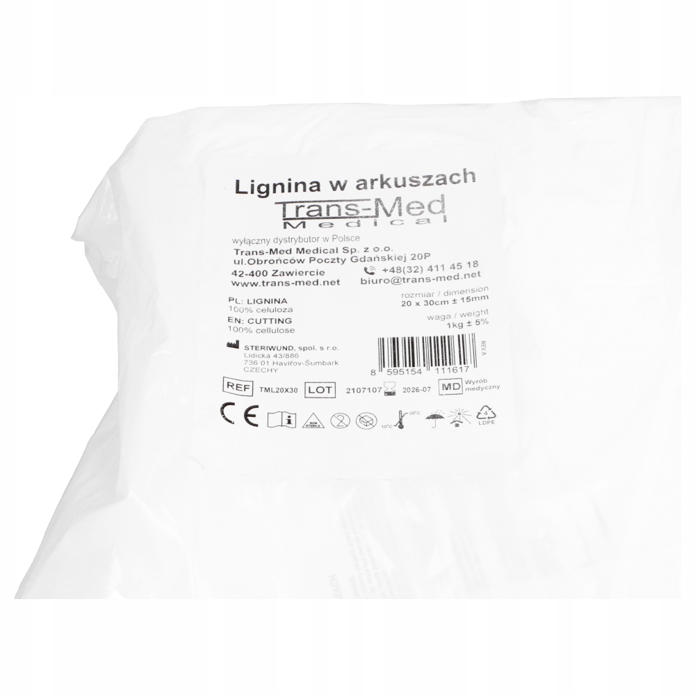 Lignina 1 kg (Trans – Med)