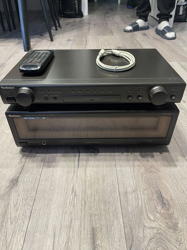 Technics Przedwzmacniacz SU-C800U+SE-A900S+