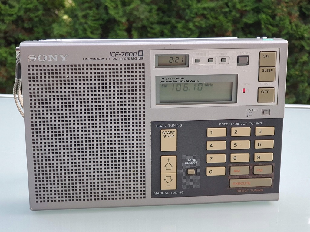 Radio globalne Sony ICF7600D 9971081586 oficjalne archiwum Allegro