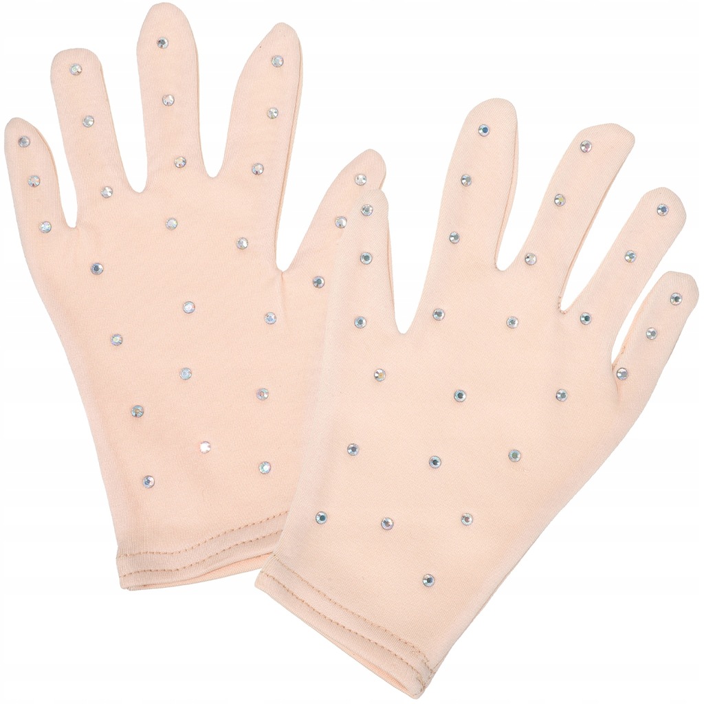 Mittens Stage Perform Gloves Sequin