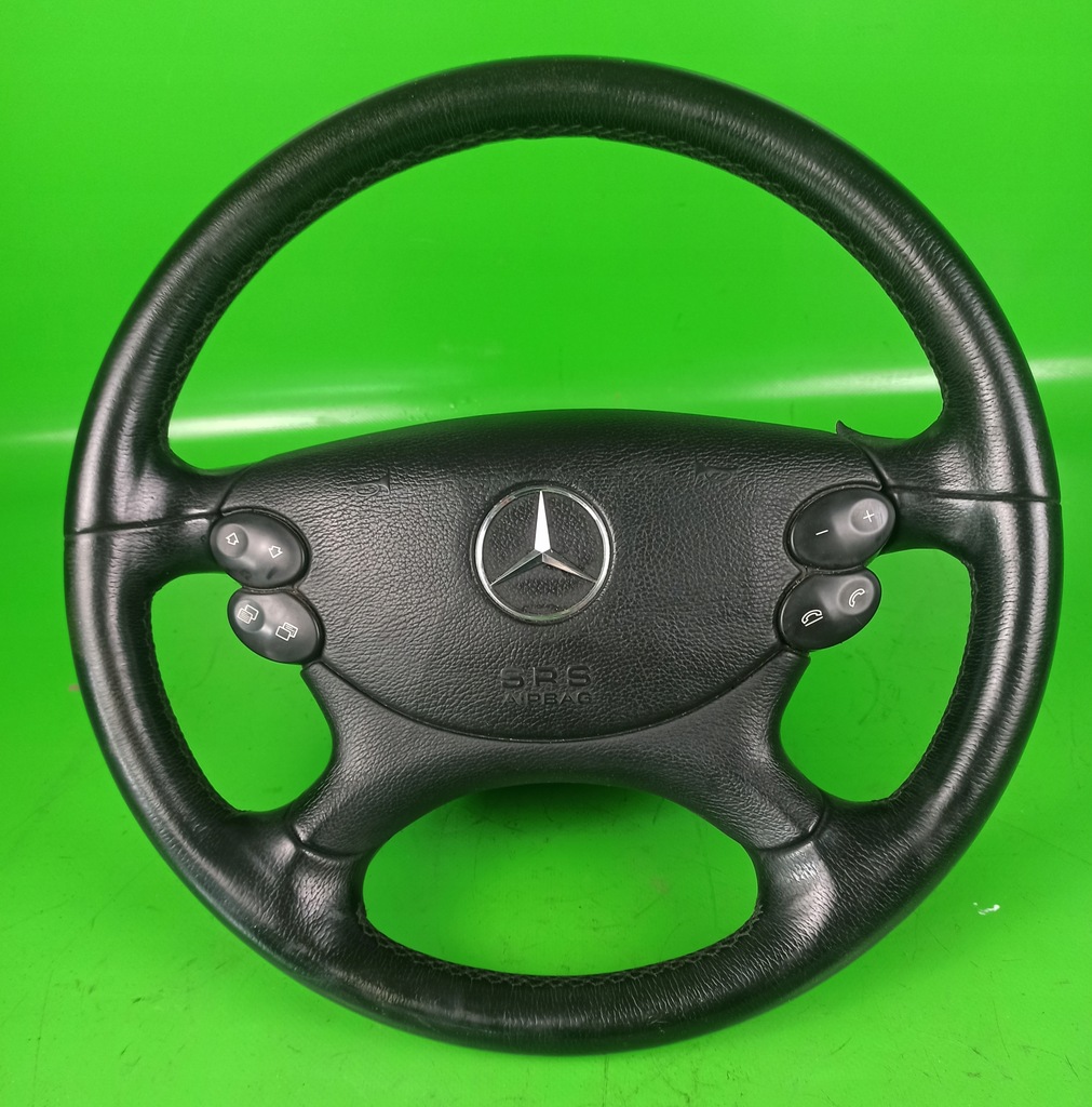 MERCEDES W219 W211 W209 KIEROWNICA AIRBAG ŁOPATKI