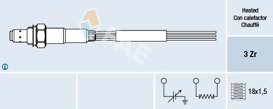 FAE 77003 Sonda lambda