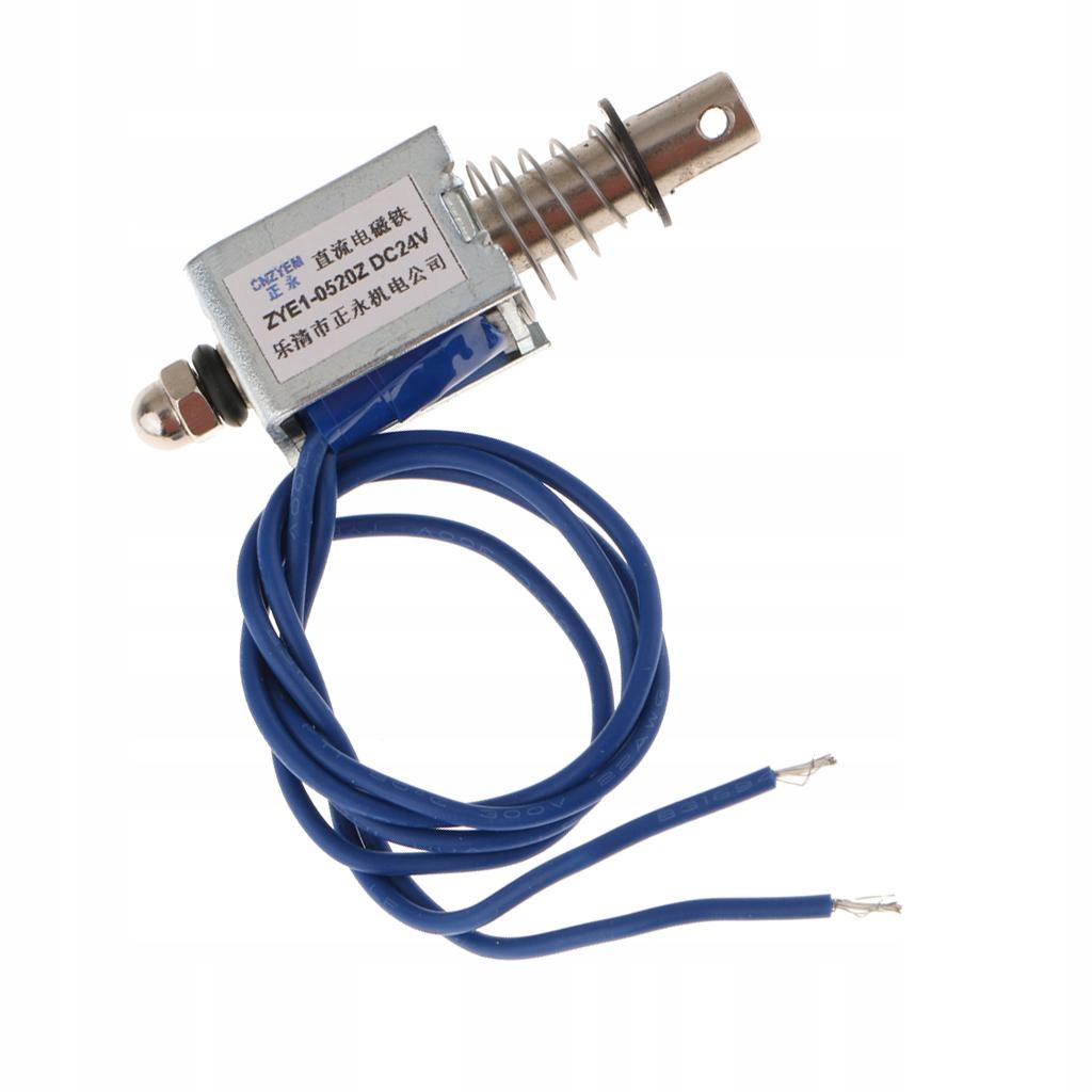 ZYE Z Open Frame Push Pull Solenoid Electromagnet Reset DC24V