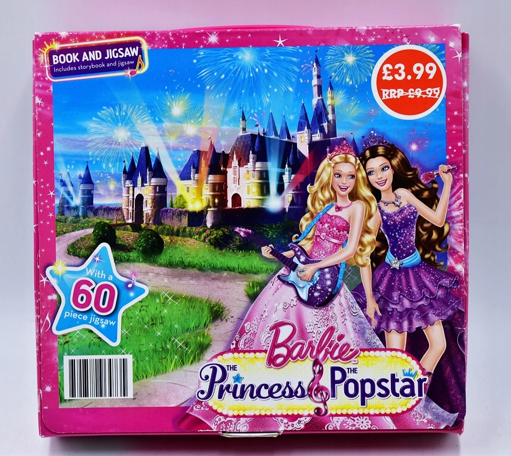 9021-1 ...BARBIE PRINCESS POPSTAR... p#s PUZZLE 60