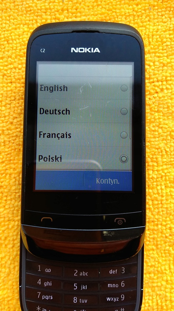 Telefon Nokia C2-02 16/10 MB czarny