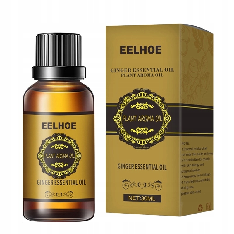 EELHOE Olejek imbirowy do drenażu brzucha 30 ml