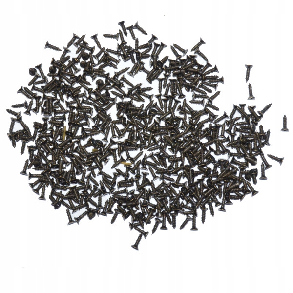 Śrubki metalowe MOSIĄDZ 8 mm 100g wkrętki