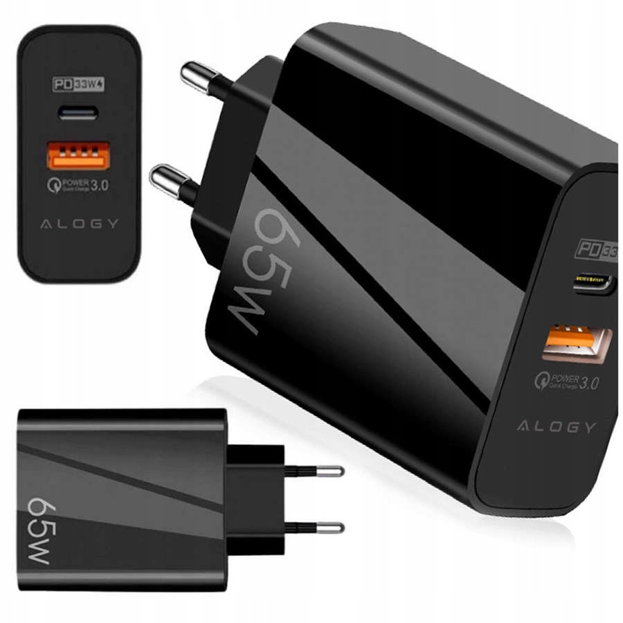 SZYBKA ŁADOWARKA SIECIOWA USB C QUICK CHARGE 3.0