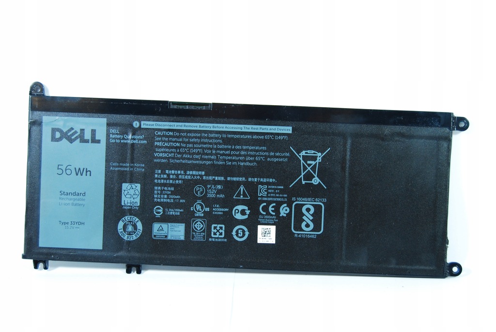 Dell Latitude 3380 Bateria oryginalna 33YDH 0W7NKD