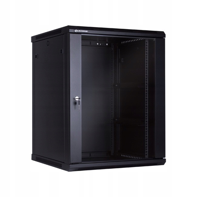 Szafa wisząca rack 19'' 15U 600x600mm czarna