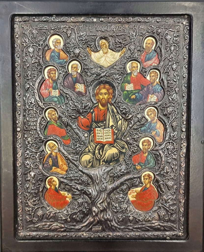 Kopia bizantyjskiej ikony – SREBRO