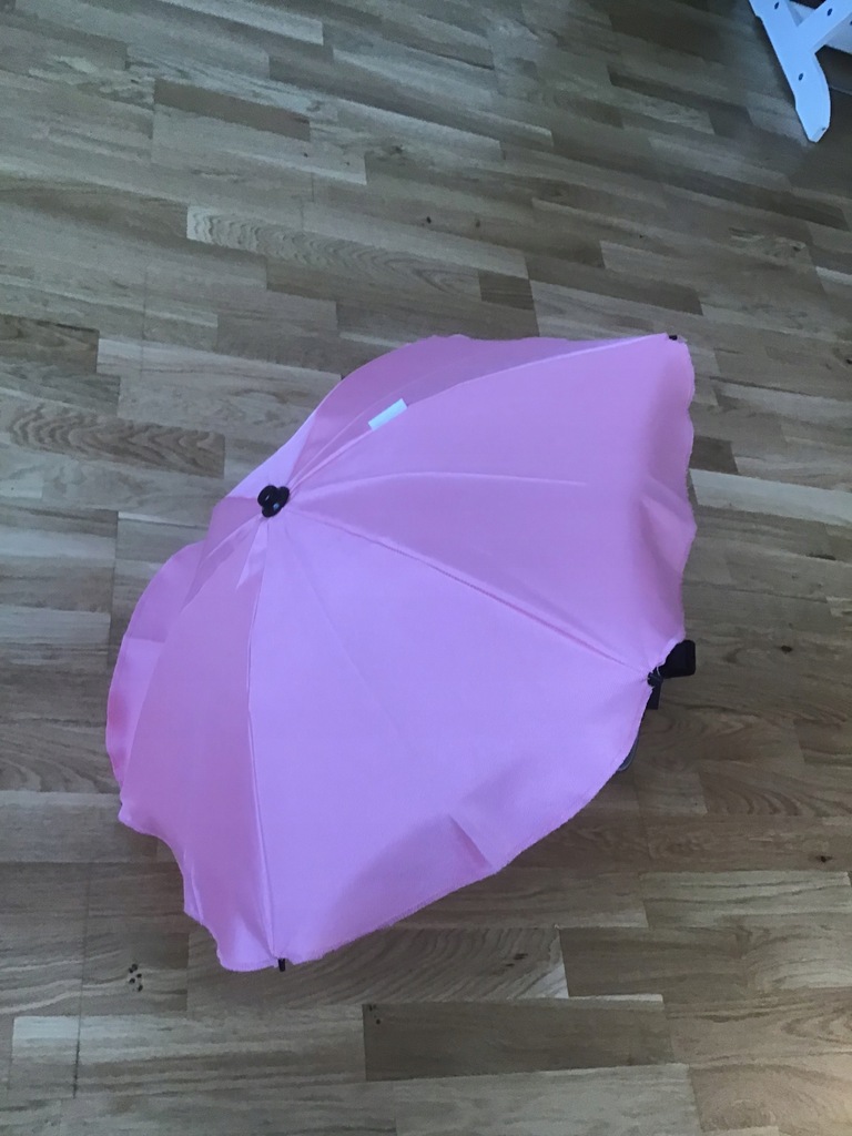 Parasolka do wózka różowa nowa