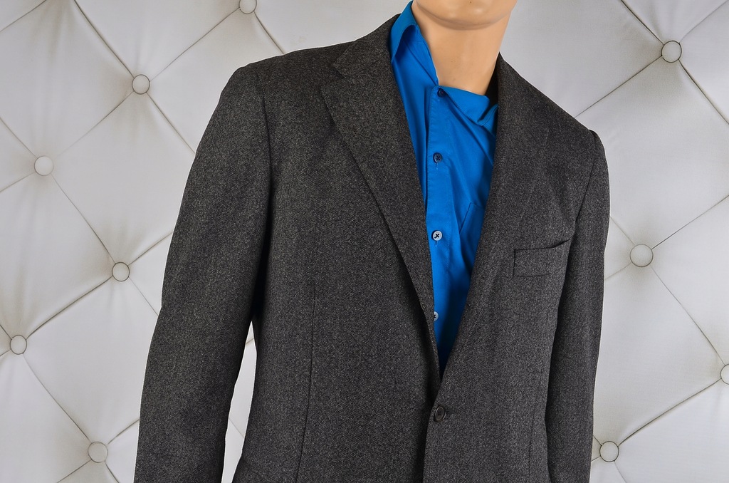 MARYNARKA RAFFAELE CARUSO MERINO LORO PIANA 54/XXL