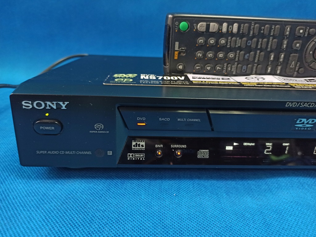 Купить SONY DVP-NS700V CD/DVD-плеер/SACD/пульт дистанционного управления: отзывы, фото, характеристики в интерне-магазине Aredi.ru