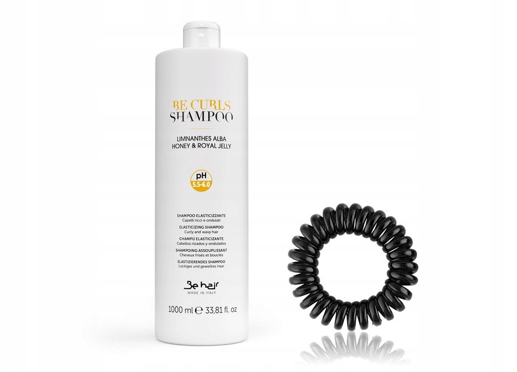 BE HAIR BE CURLS Szampon do włosów kręconych 1L