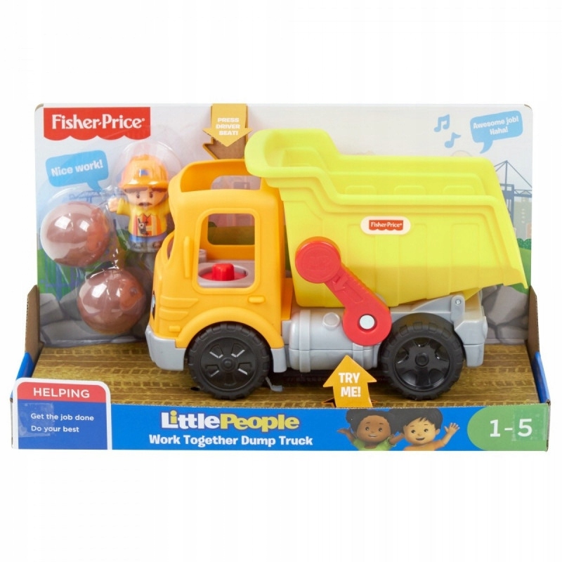 Fisher Price Pojazd Little People Wywrotka Małego