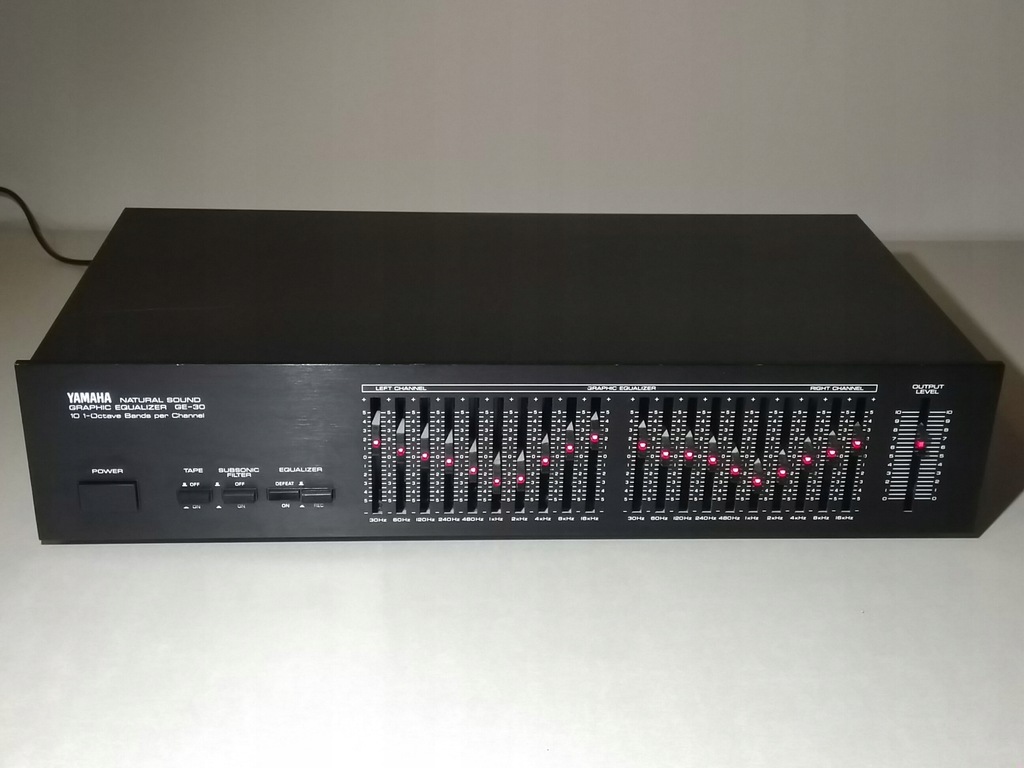 Yamaha equalizer GE30, made in Japan 11098870009 oficjalne