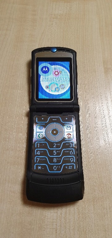 Motorola Razr V3 Black bez blokad
