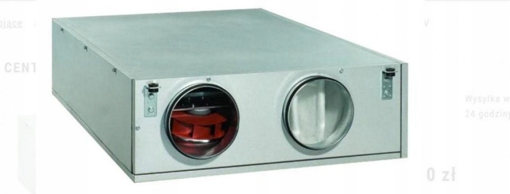 Centrala wentylacyjna z wymiennikiem przeciwprądowym VUT300PBEEC-RA21DTV