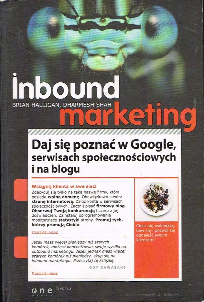 Inbound marketing Daj się poznać w Google Halligan