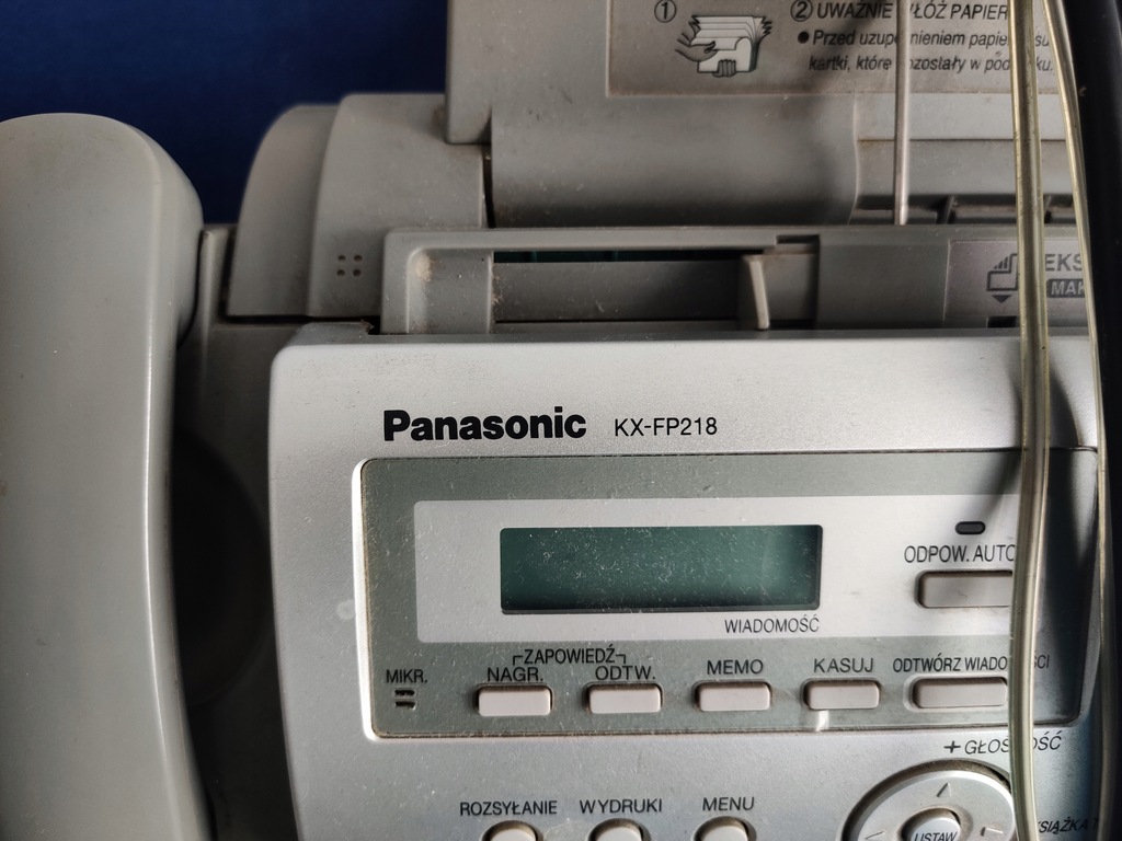 PANASONIC KX-FP 218 FAX TELEFON KX-FP218