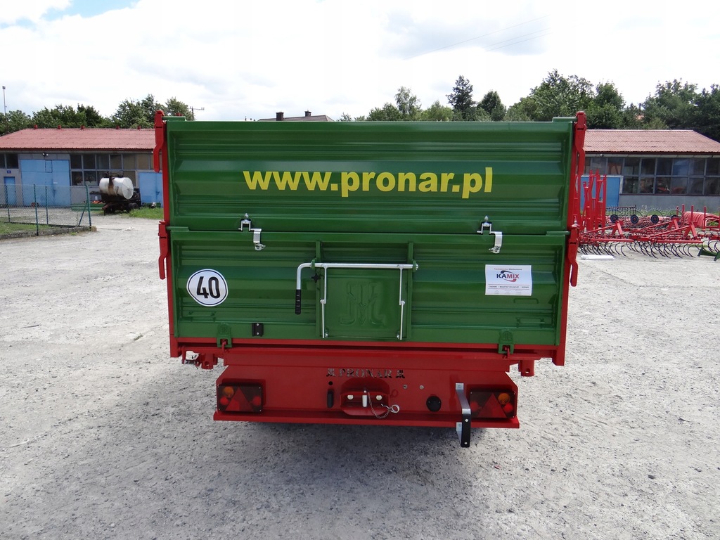 Купить Прицеп сельскохозяйственный одноосный PRONAR T654/2 - 5 т: отзывы, фото, характеристики в интерне-магазине Aredi.ru