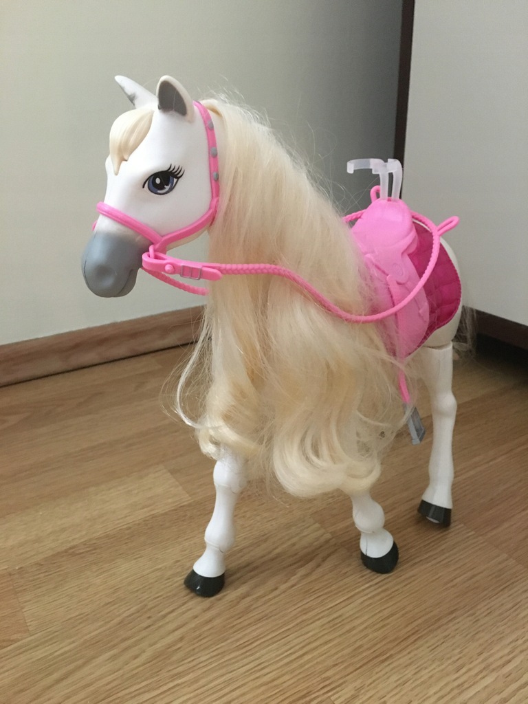 Barbie koń chodzący interaktywny s. Idealny