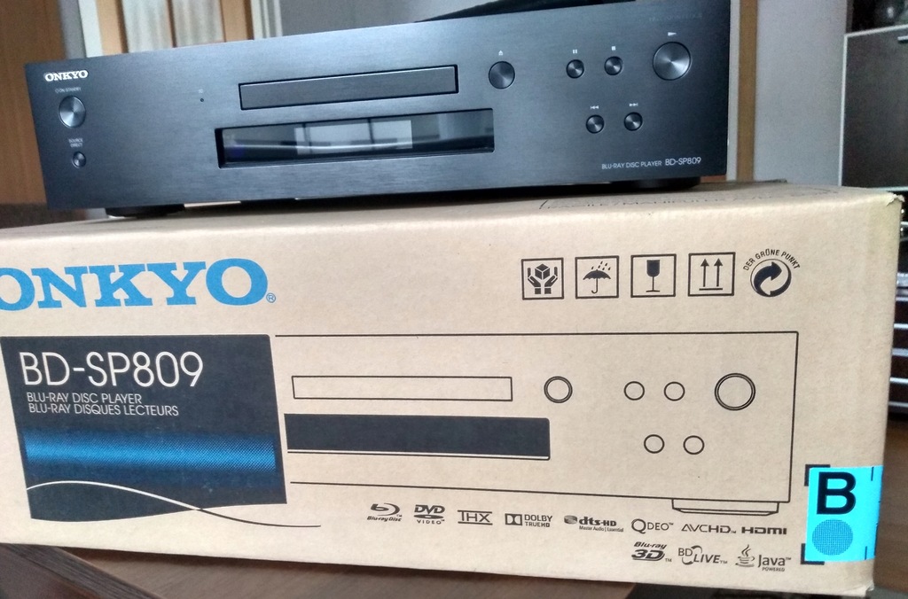 Odtwarzacz Bluray Onkyo BDSP809 12267991698 oficjalne archiwum