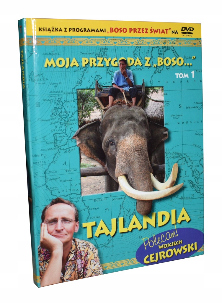 Cejrowski MOJA PRZYGODA Z BOSO tom 1 TAJLANDIA DVD